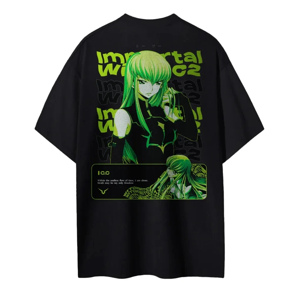 New Code Geass T-Shirt C.C. Ch - Anime Merchandise Shop review and price