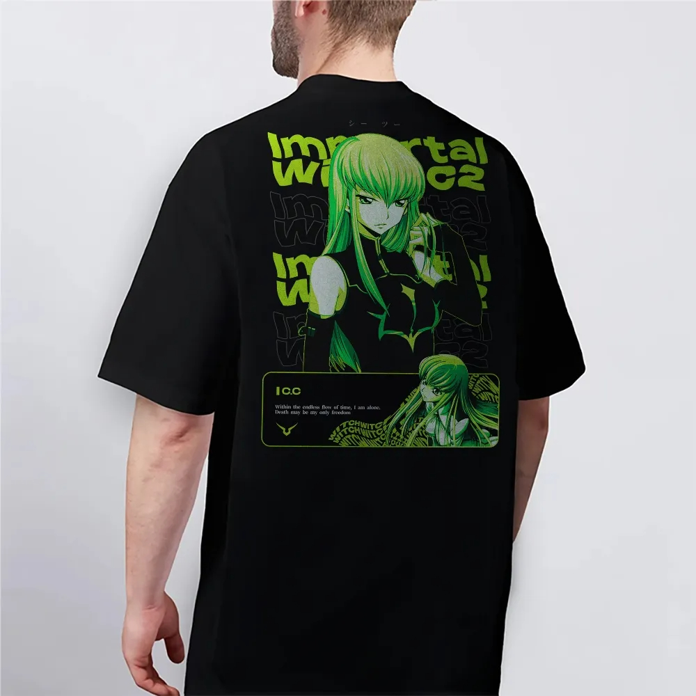 New Code Geass T-Shirt C.C. Ch - Anime Merchandise Shop review and price