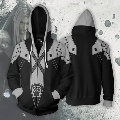 Final Fantasy Hoodie Digital P - Anime Merchandise Hoodie review and price