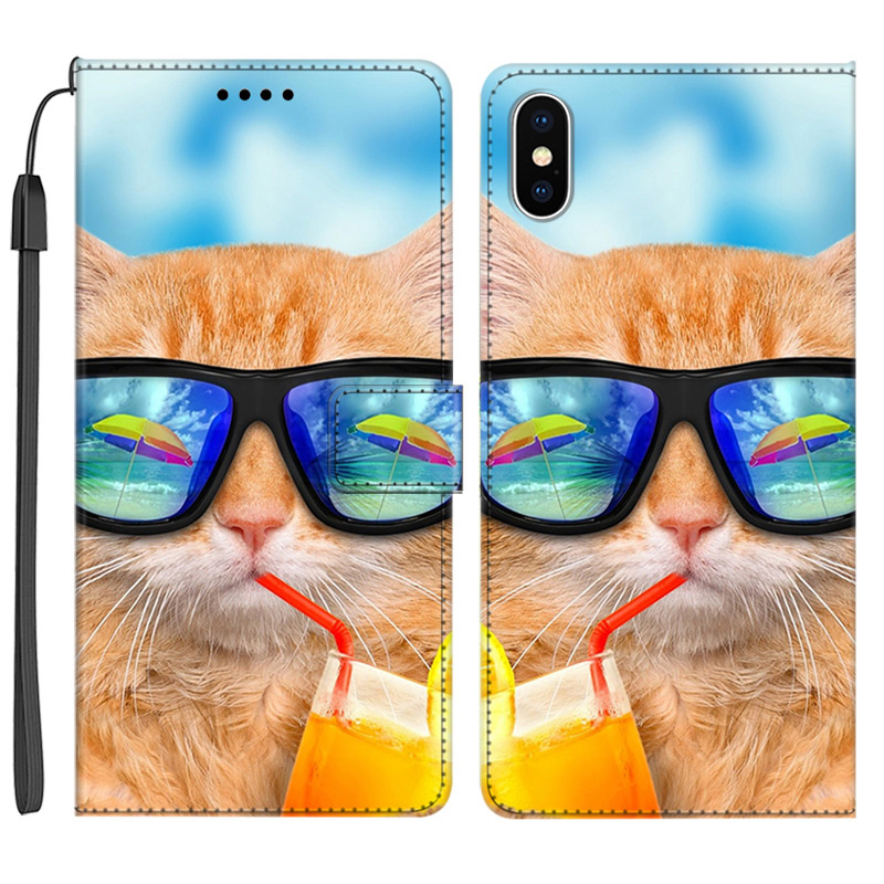 Print Photo Leather Case For X - Lanyard Anime Logo review and price