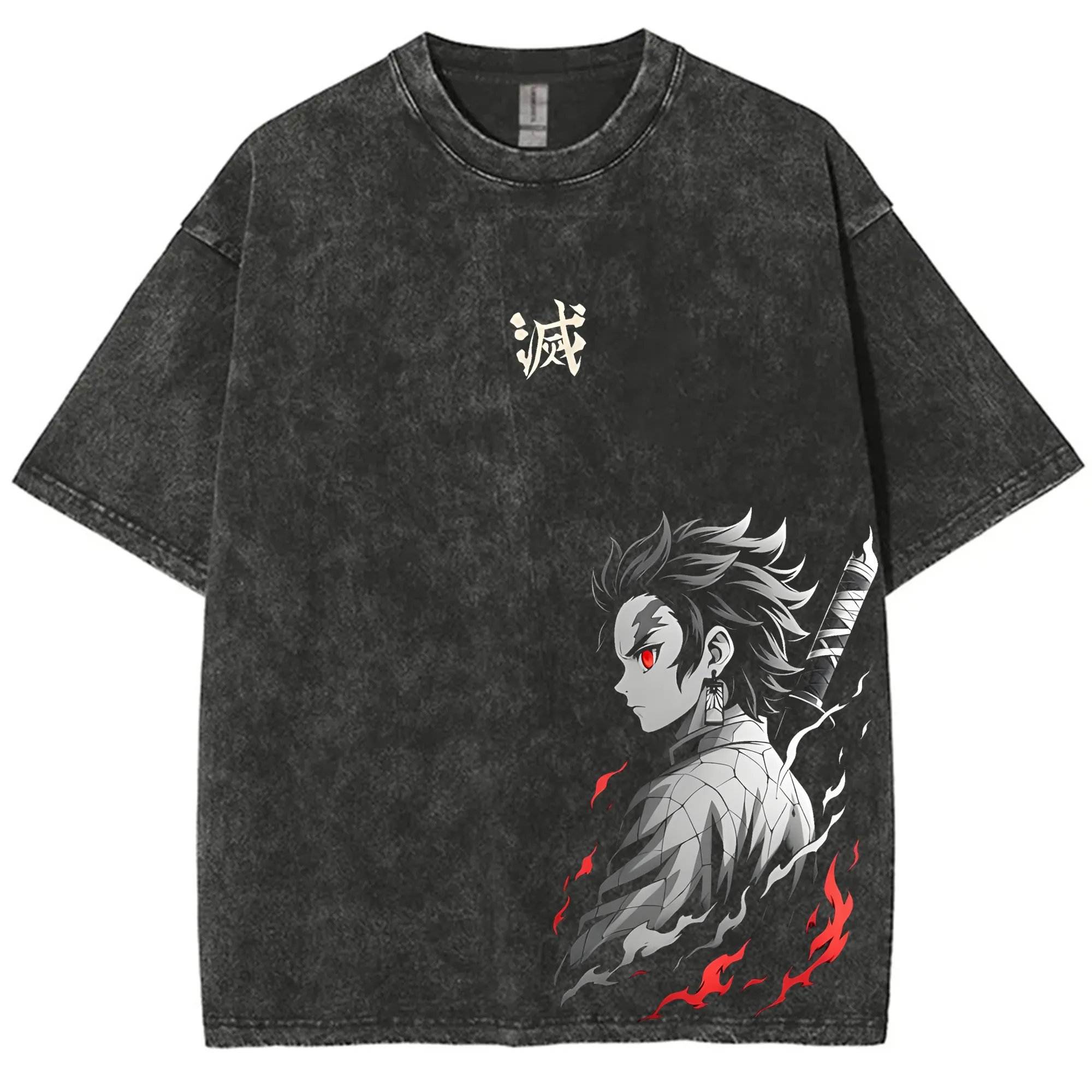 Streetwear Demon Slayer Vintag - Anime Merchandise Demon Slayer review and price