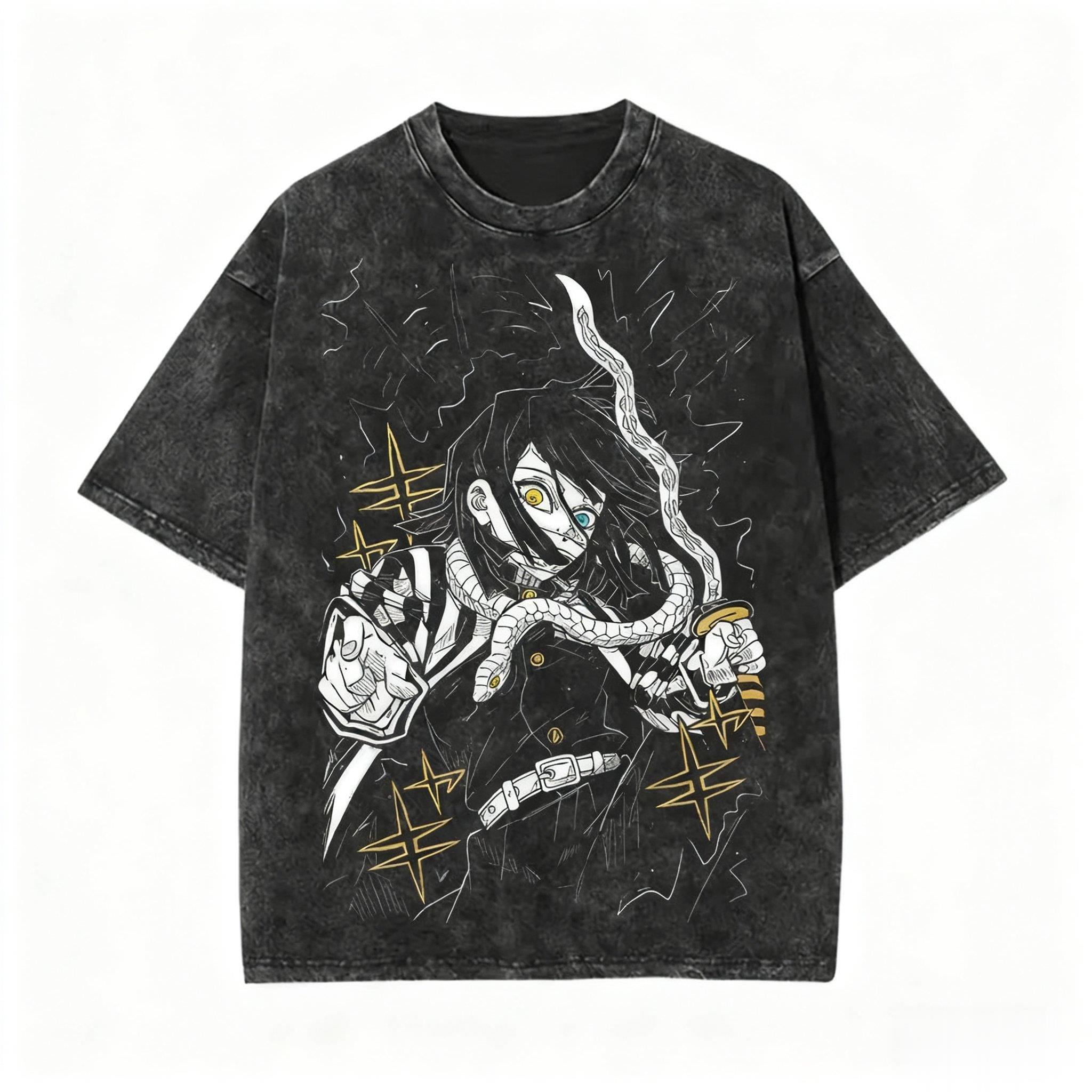 Streetwear Demon Slayer Vintag - Anime Merchandise Demon Slayer review and price