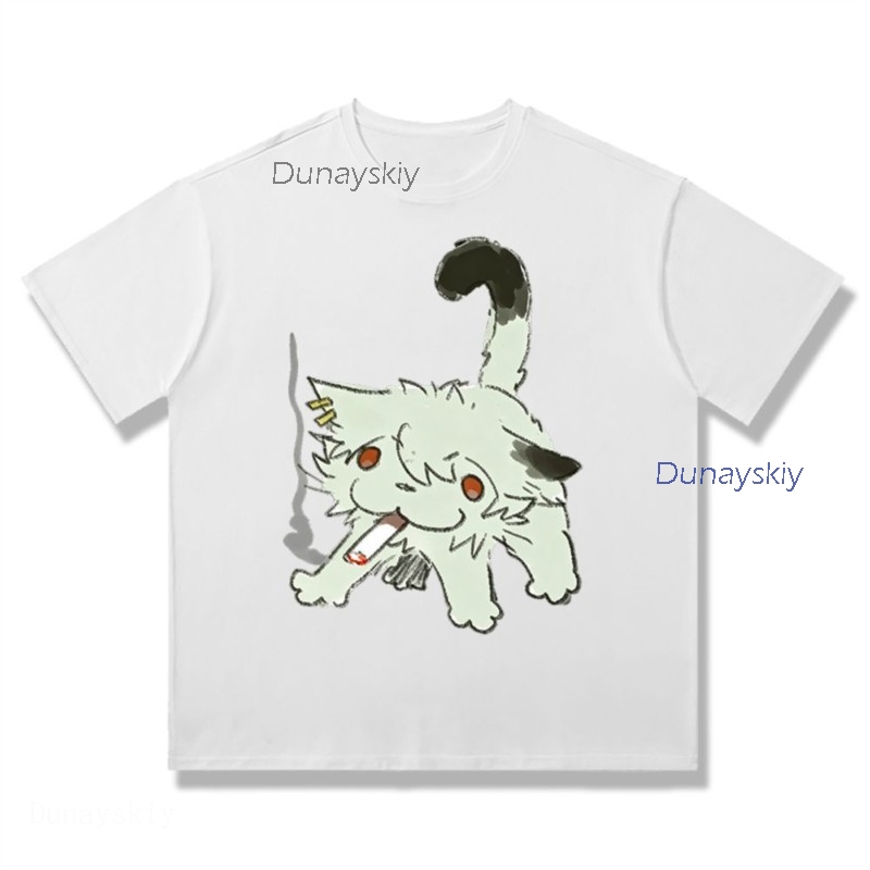 YesOk Chainsmoker Cat Yaniko S - Anime Merchandise Shirt review and price