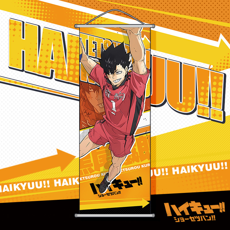 Haikyuu!! Wall Scroll Cartoon  - Anime Merchandise Haikyuu review and price