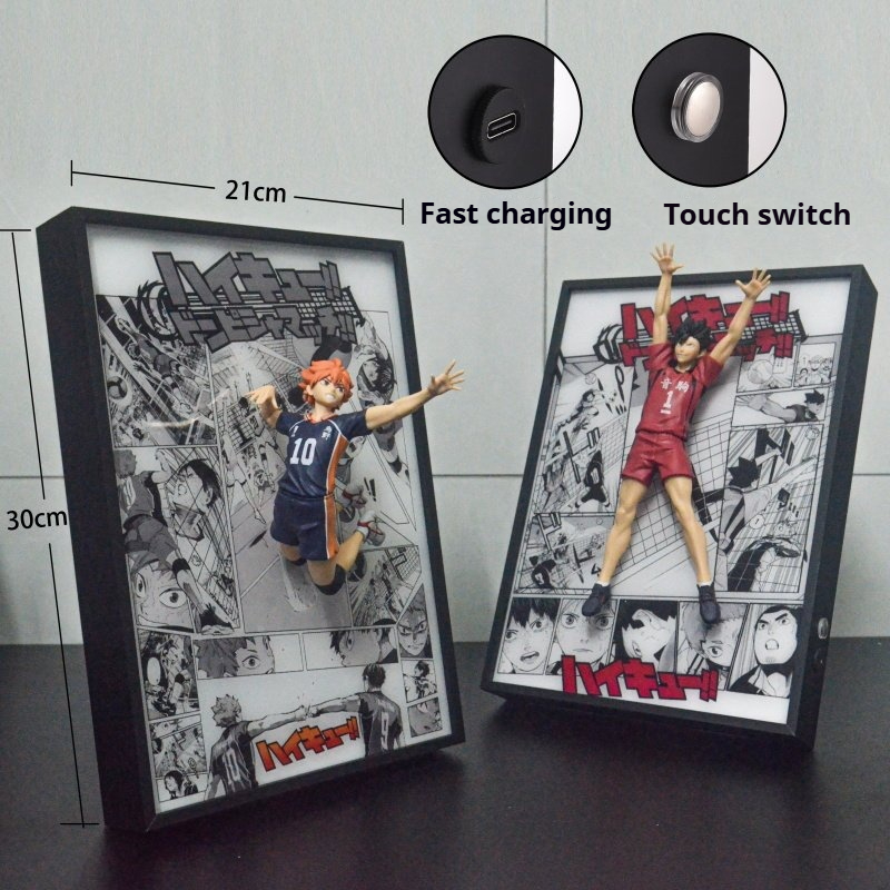 Haikyuu!! 3d Light Painting 21 - Anime Merchandise Haikyuu review and price