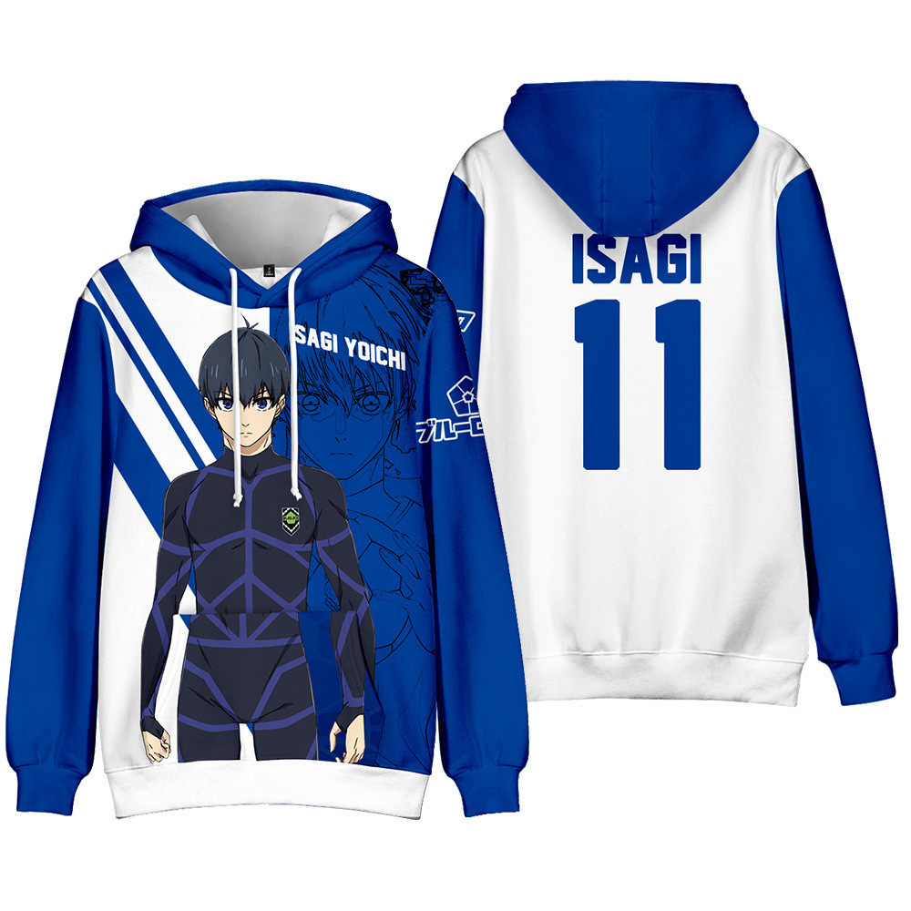 New anime BLUE LOCK merchandis - Anime Merchandise Hoodie review and price
