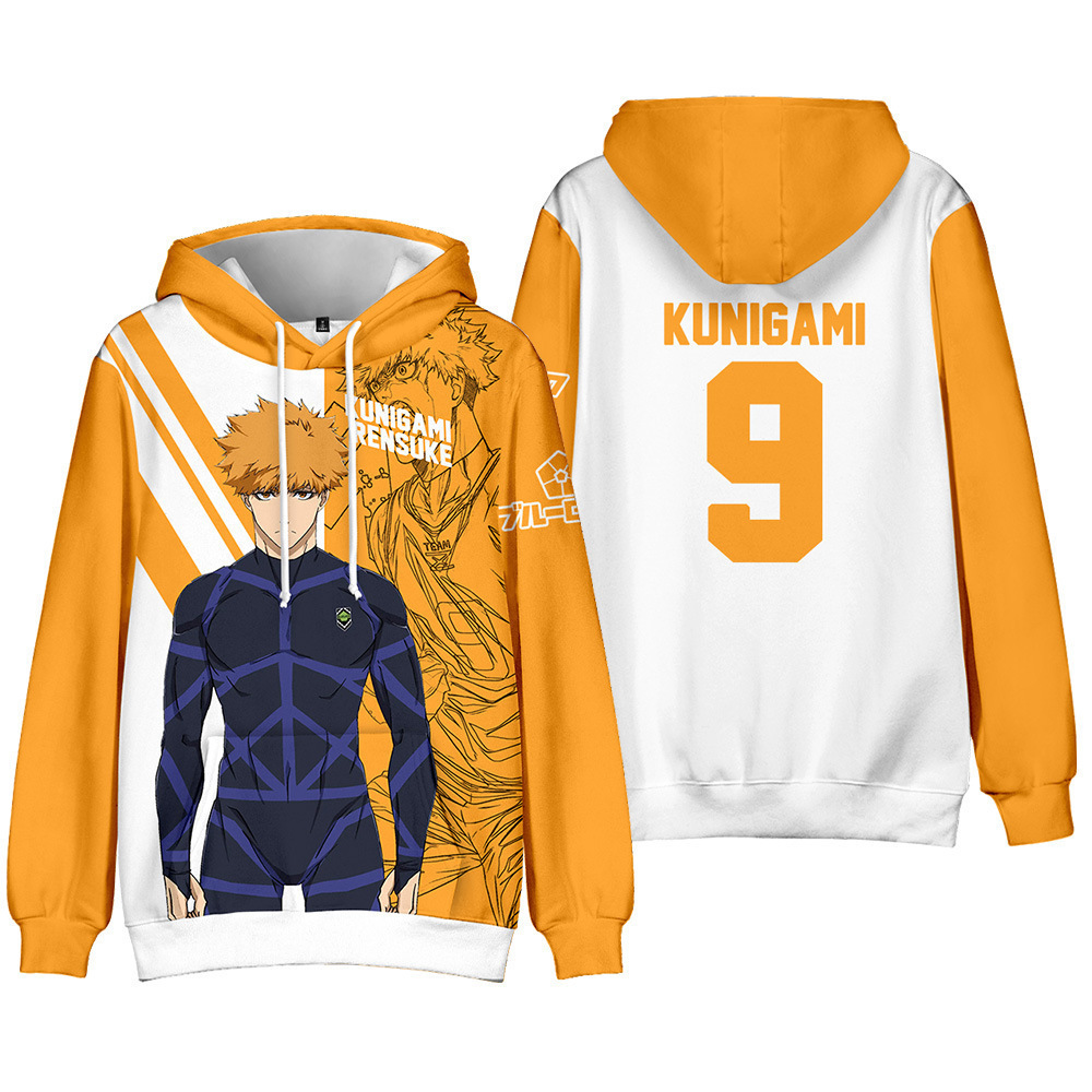 New anime BLUE LOCK merchandis - Anime Merchandise Hoodie review and price