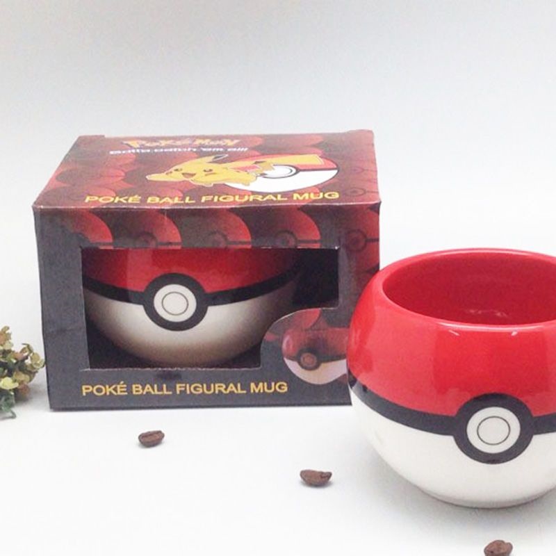 Pokemon Poke Ball Ceramic Coff - Anime Merchandise Mugs review and price