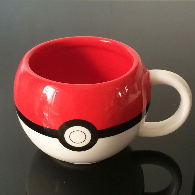 Pokemon Poke Ball Ceramic Coff - Anime Merchandise Mugs review and price