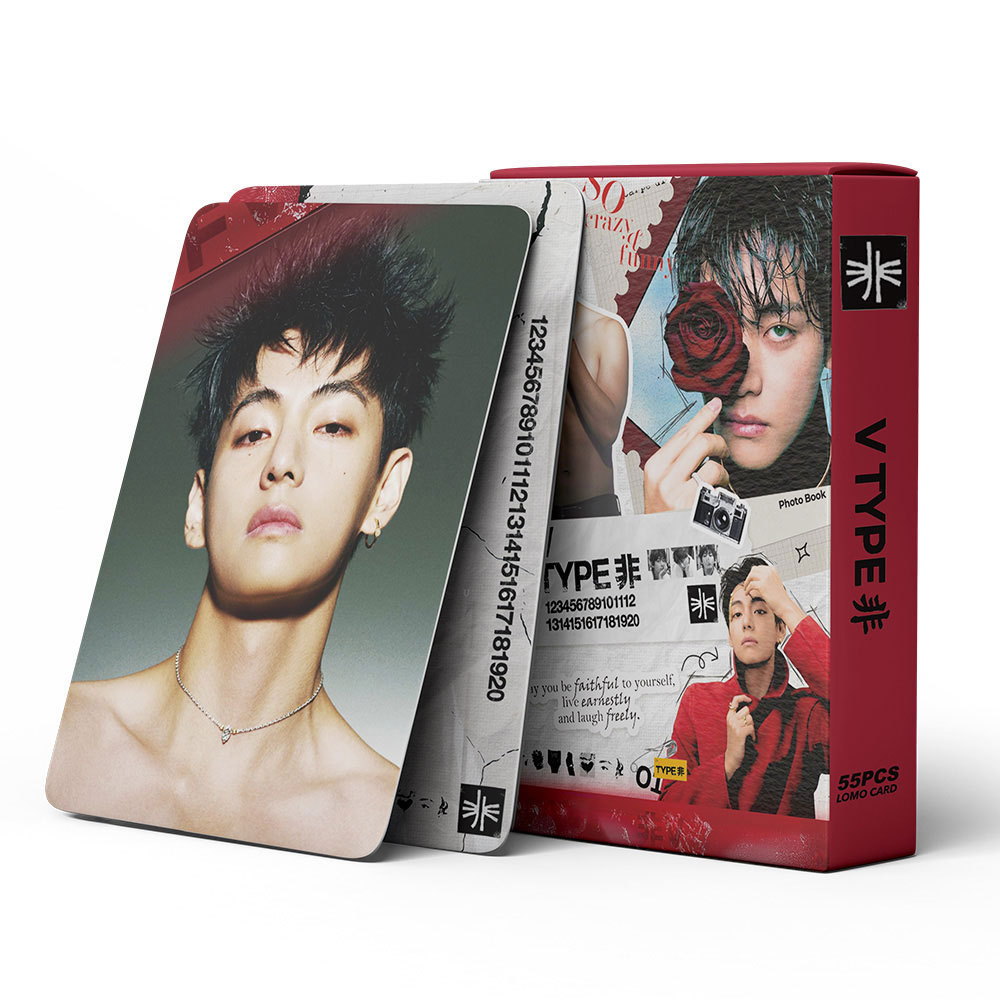 55PCS KPOP idol VTYPE Photo ca - Anime Merch Ideas review and price