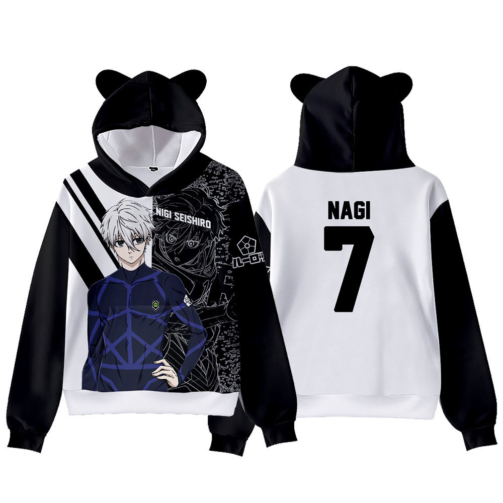 3D New Anime BLUE LOCK Merchan - Anime Merchandise Hoodie review and price